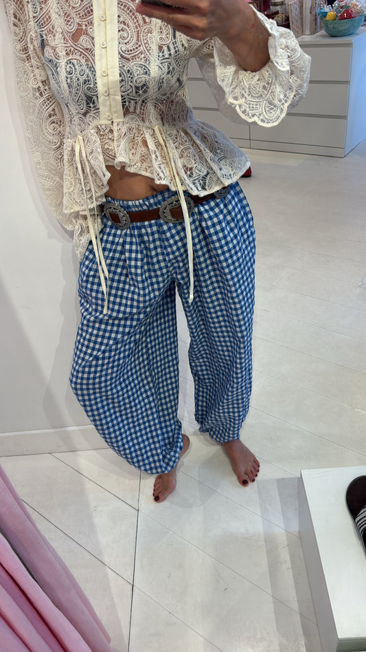 BEE PANTS BALLON BLU