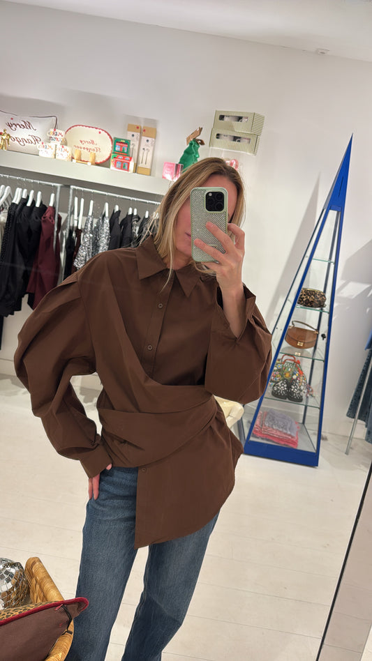 IT BLOUSE BROWN
