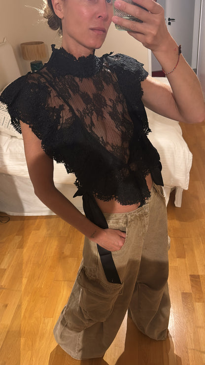 SWAEN TOP BLACK