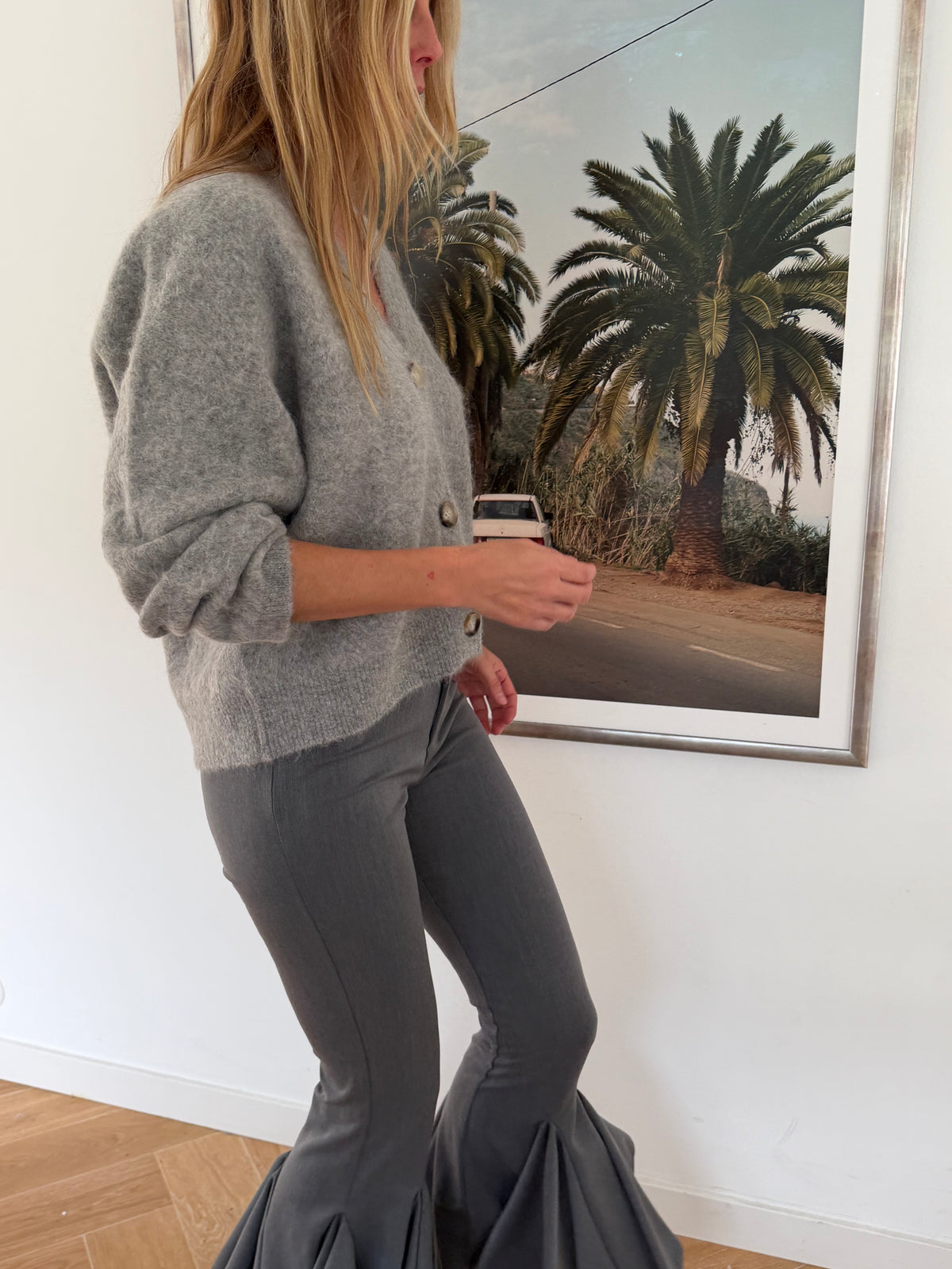 MOSIE FLARE GRAY