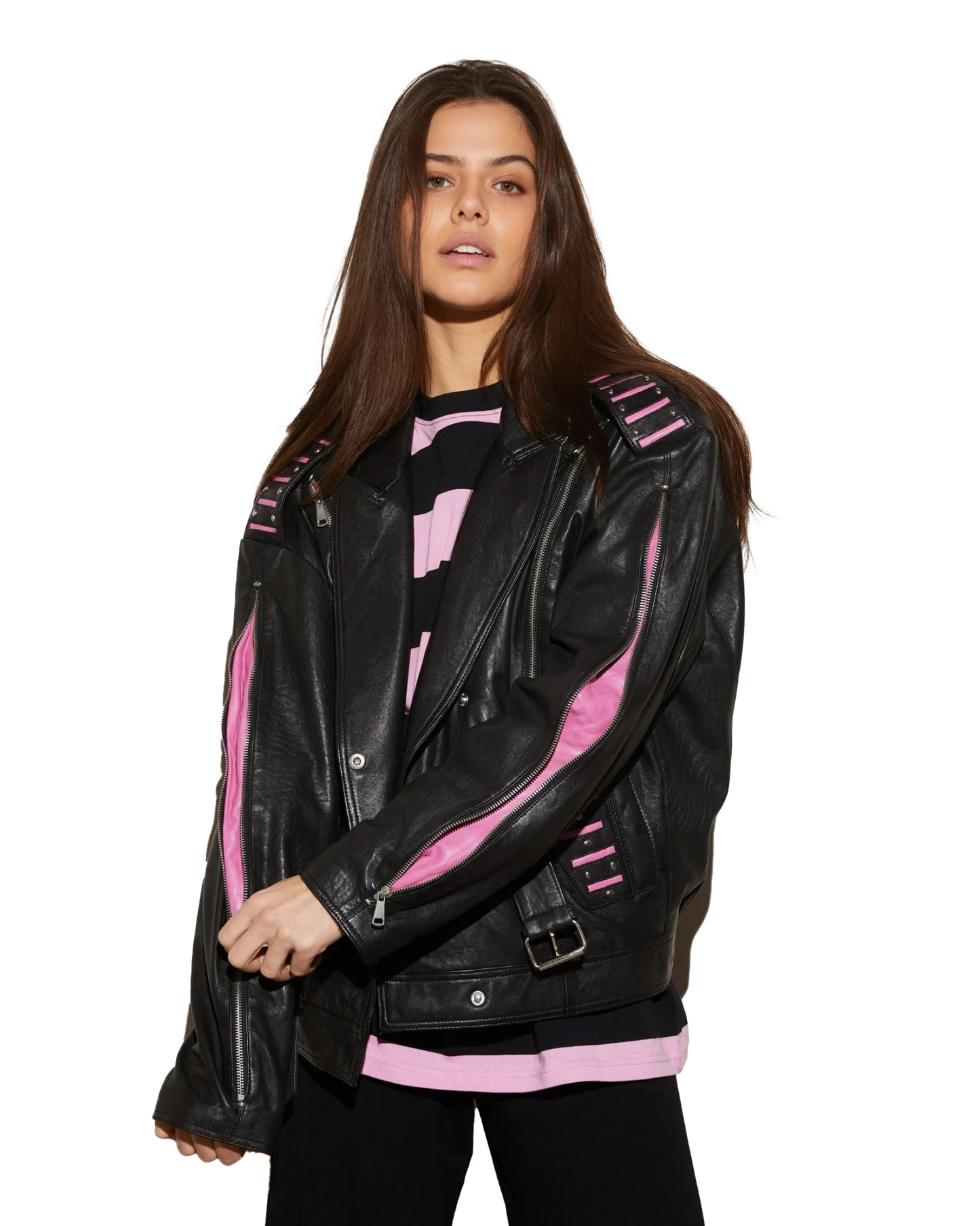 Leather Lola Biker Jacket