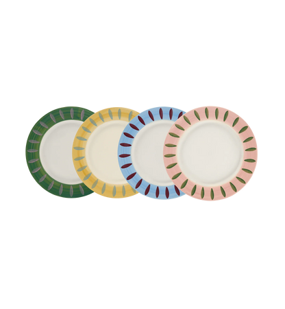 DREAMY BREAKFAST PLATE SET OF 4
