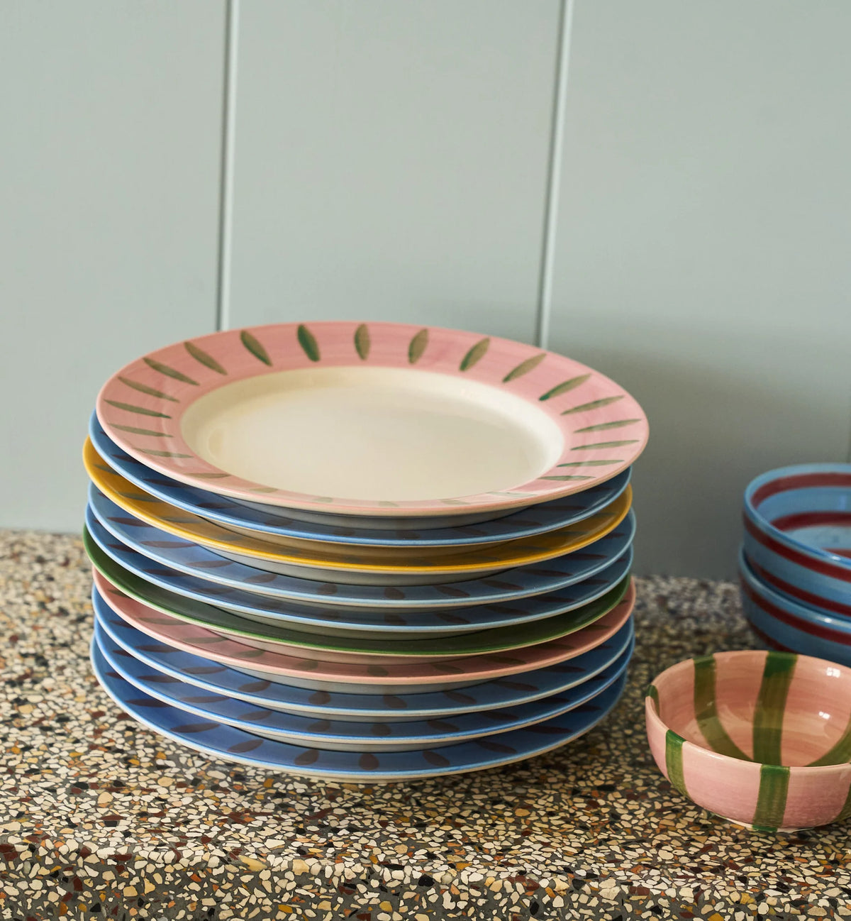 DREAMY BREAKFAST PLATE SET OF 4