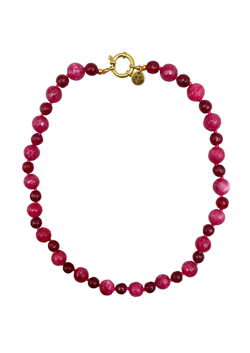 William Necklace Raspberry