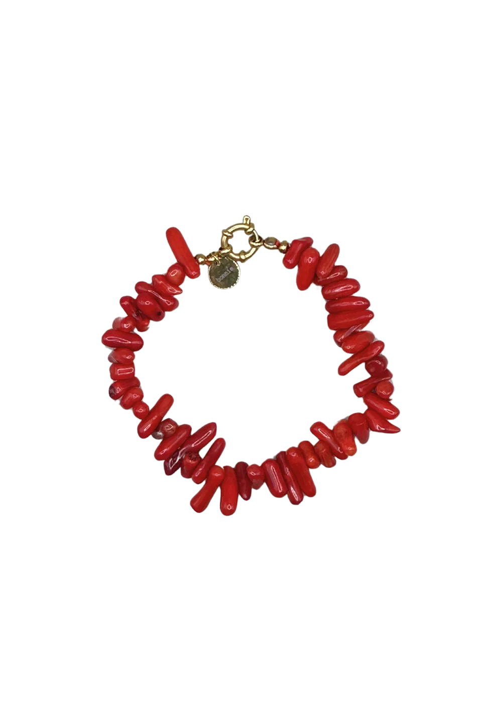 Flint Shell Bracelet Red