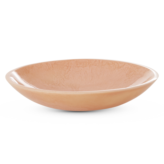 Rice Resin Salad Bowl - Soft Pink