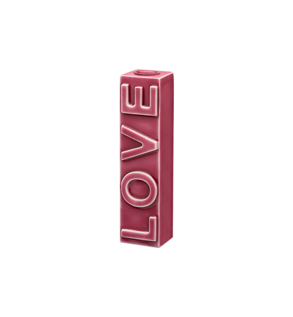 LOVE MIST CANDLE HOLDER - PINK