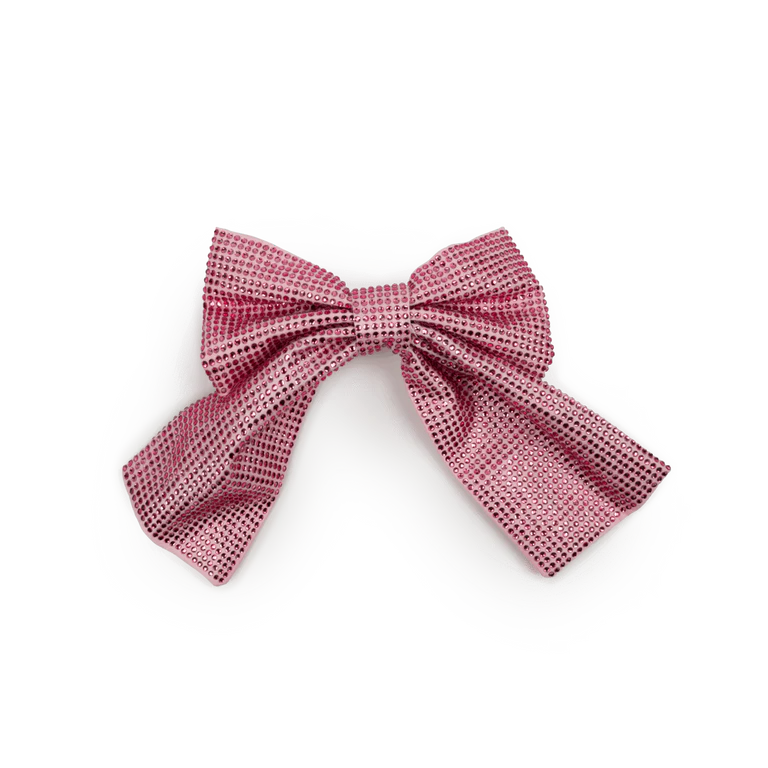 Sui Ava Crystal Bow Pink Pearl