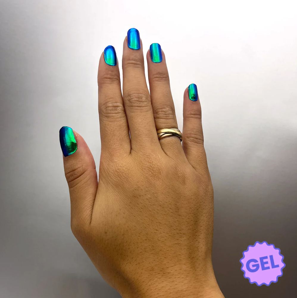 Gel Emerald Green (Chrome)