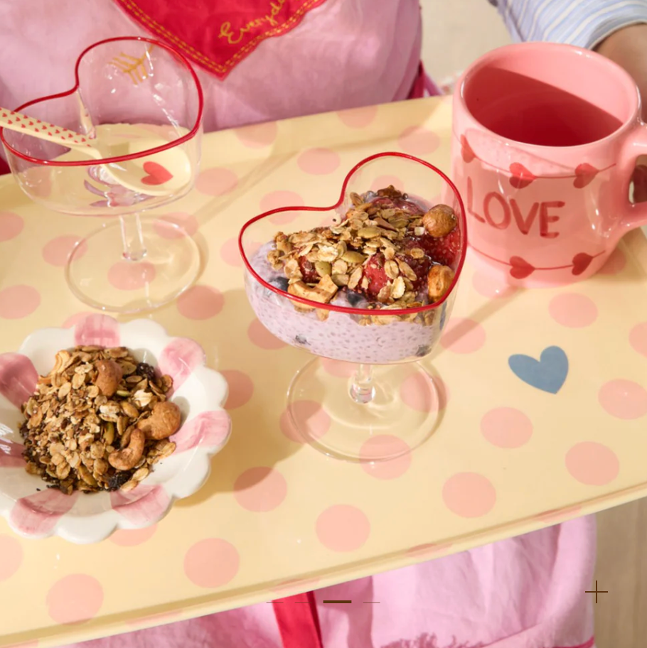 Heart Glass Champagne Coupe