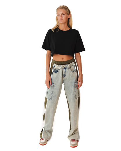 Topanga Club Cargo Denim Pants