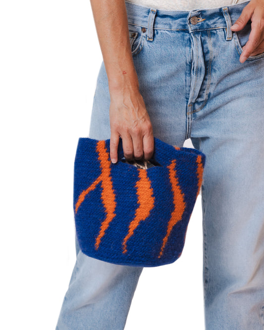 Topanga Club Loulou Bag Orange Blue