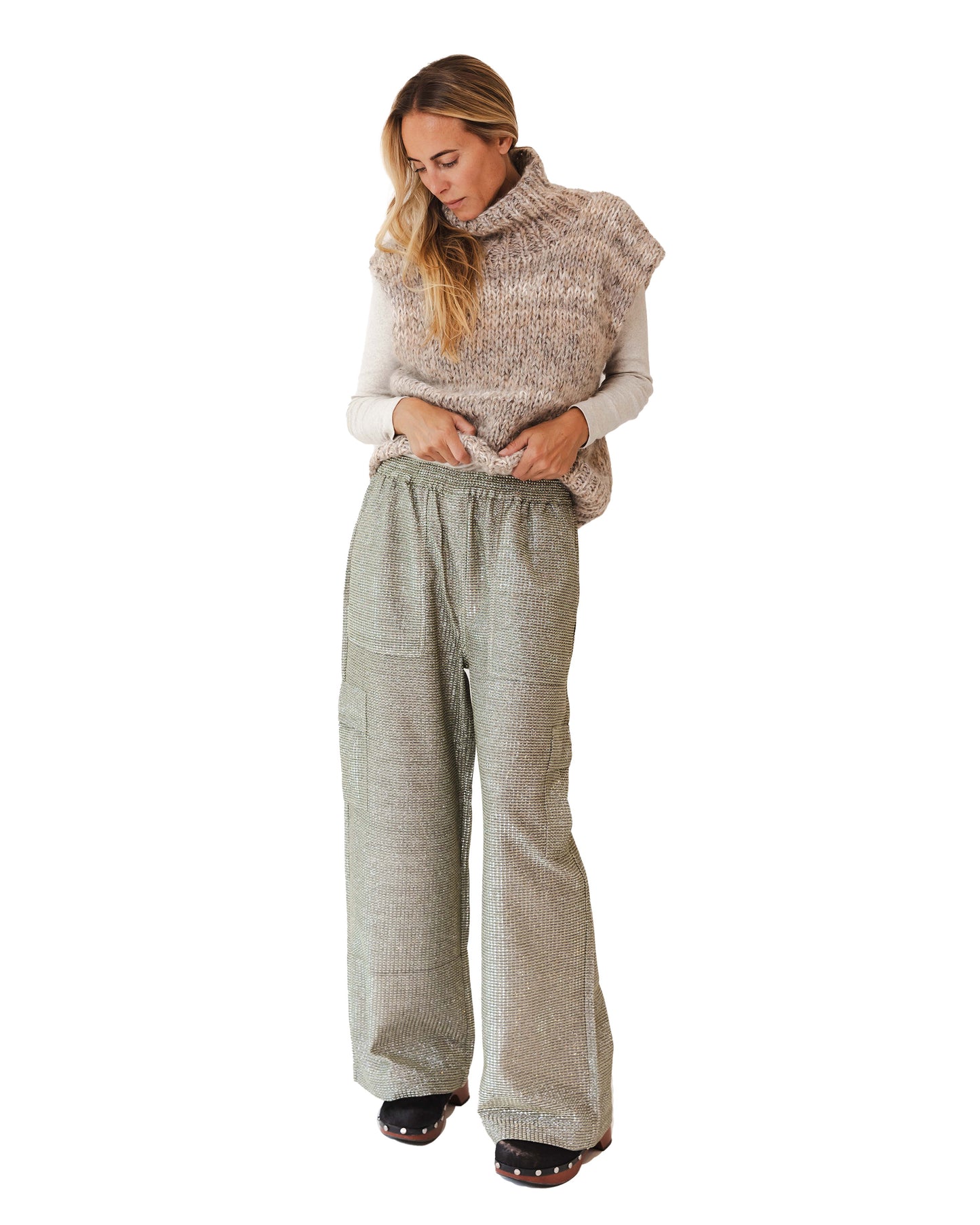 Kass Pants 010 Silver