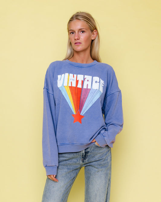 VINTAGE SWEATER BLUE
