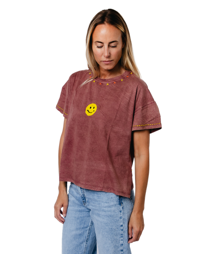 Topanga Club Smiley Tee