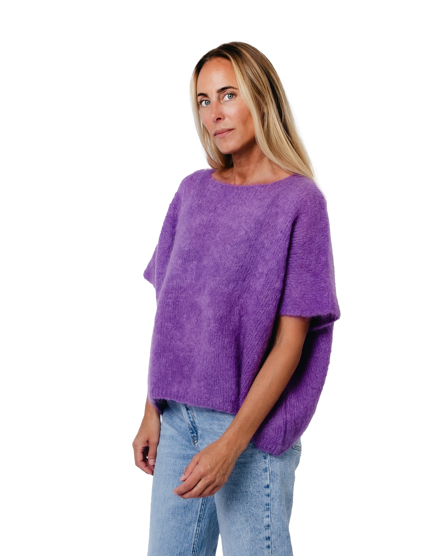 Topanga Club Bonnie Knit Purple