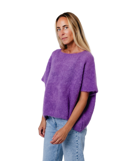 Topanga Club Bonnie Knit Purple