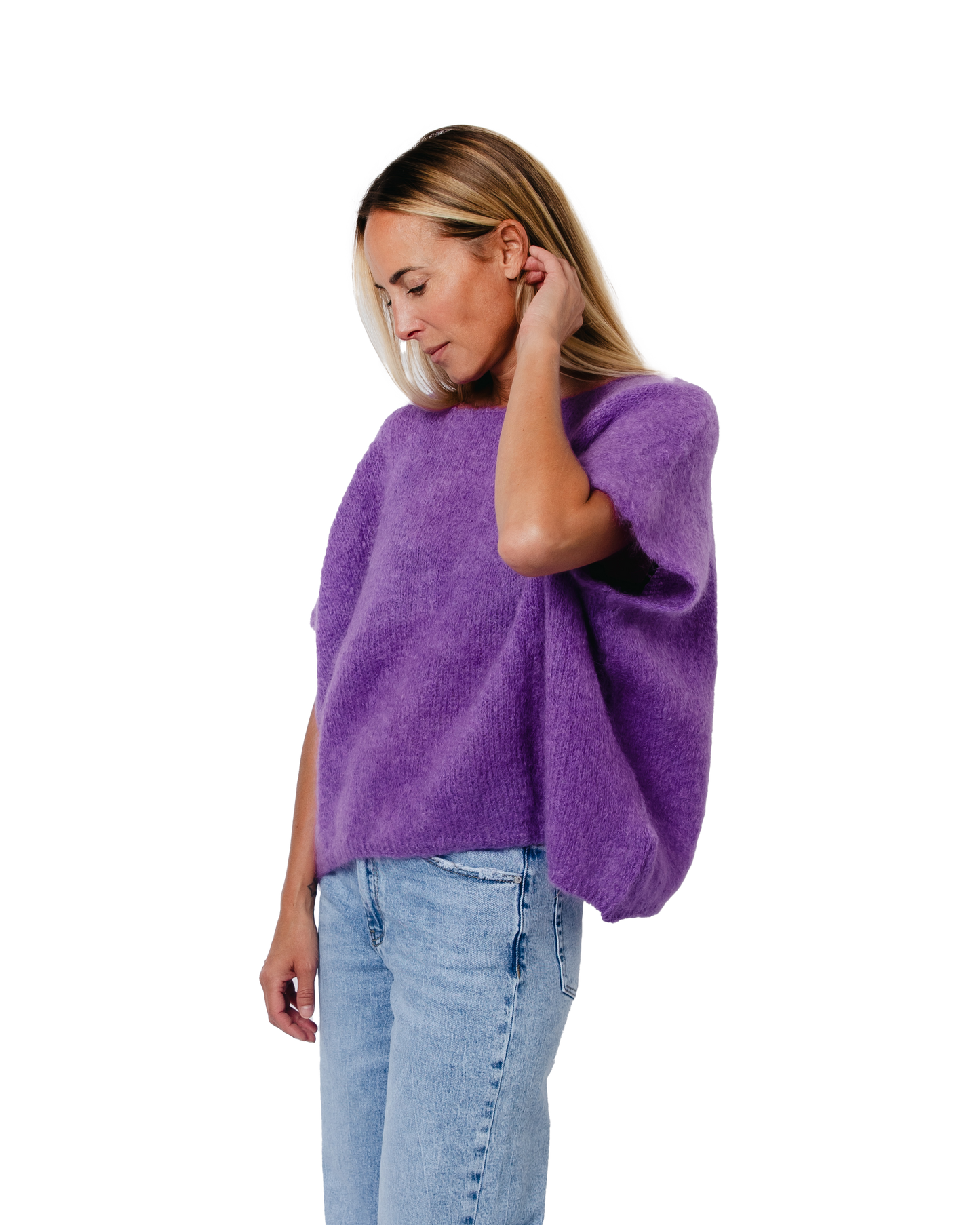 Topanga Club Bonnie Knit Purple