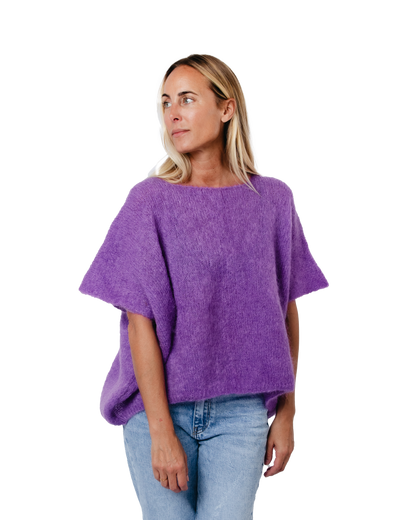 Topanga Club Bonnie Knit Purple