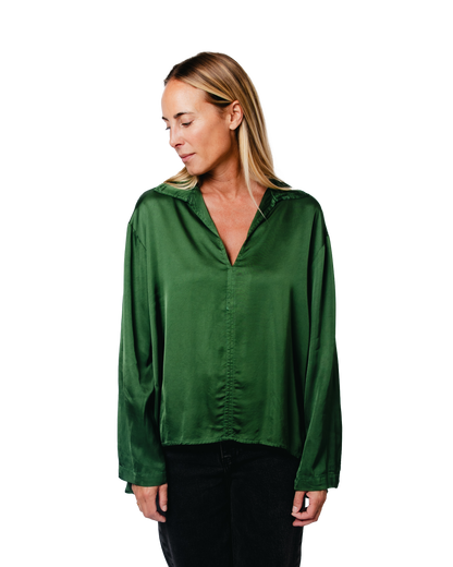 Topanga Club Sophia Blouse Green