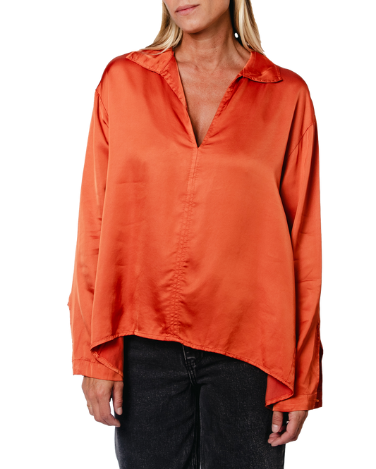 Topanga Club Sophia Blouse Amber