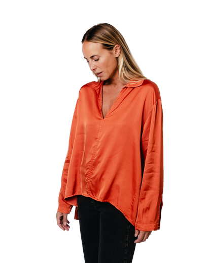 Topanga Club Sophia Blouse Amber