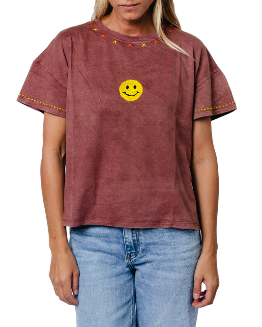 Topanga Club Smiley Tee