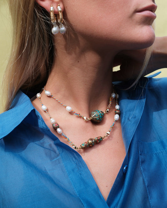 VINTAGE TURQ/PEARL