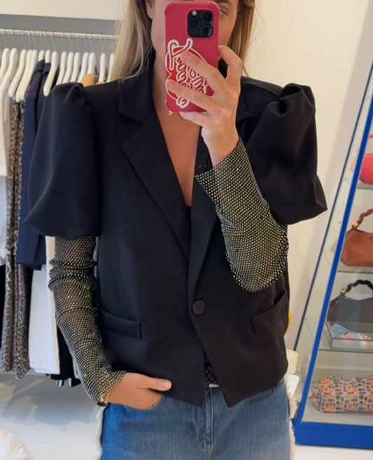 Topanga Club Glitter Blazer