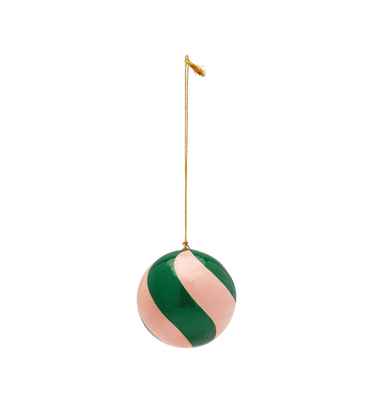 Christmas Swirl Ornament