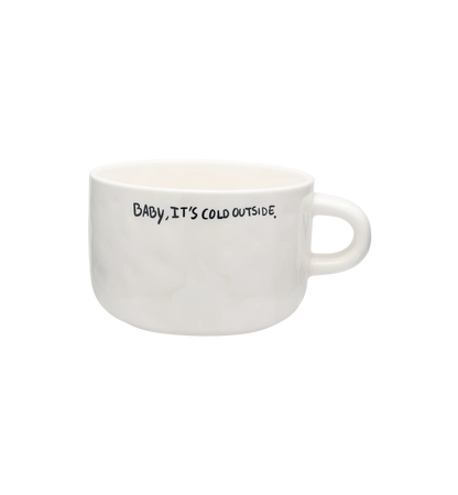 IT'S COLD CAPPUCCINO MUG