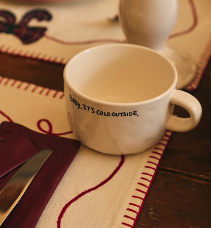 IT'S COLD CAPPUCCINO MUG