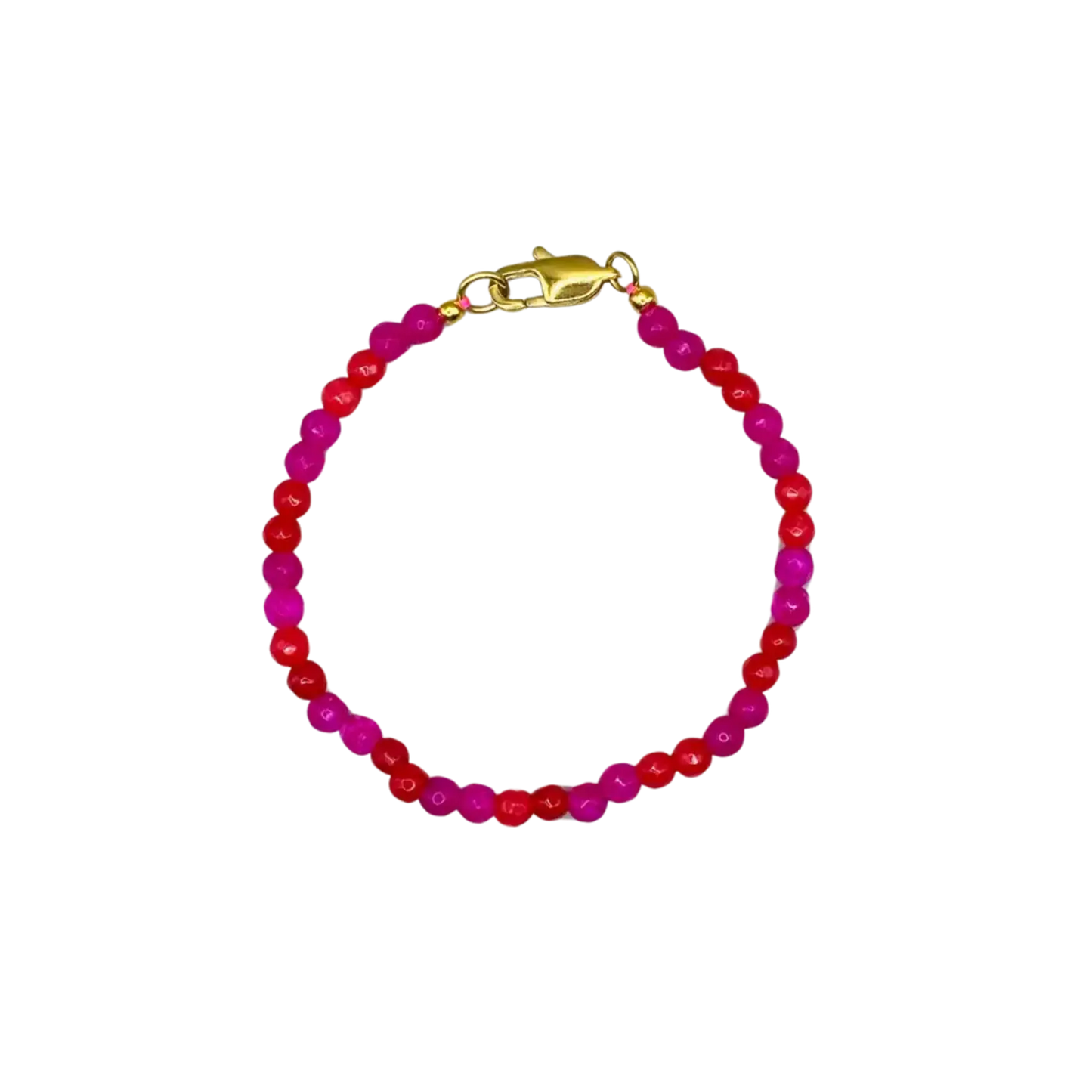 Roger Bracelet Double Pink