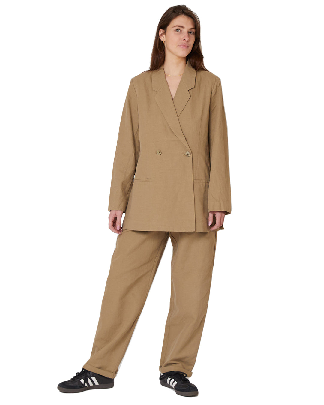 'Kelsey' Khaki - Suit Jacket