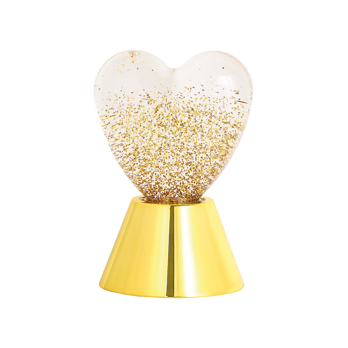 GOLD GLITTER LAVA LAMP