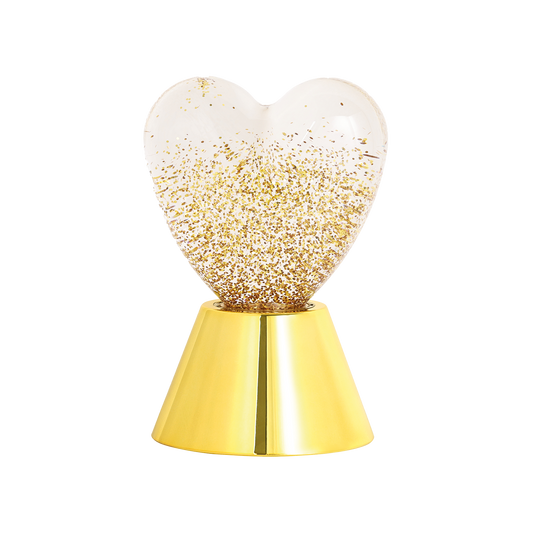 GOLD GLITTER LAVA LAMP
