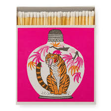 Archivist Luxury Matches Tiger