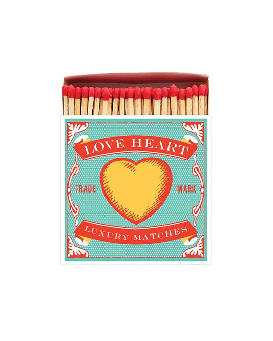 Archivist Luxury Matches Love Heart