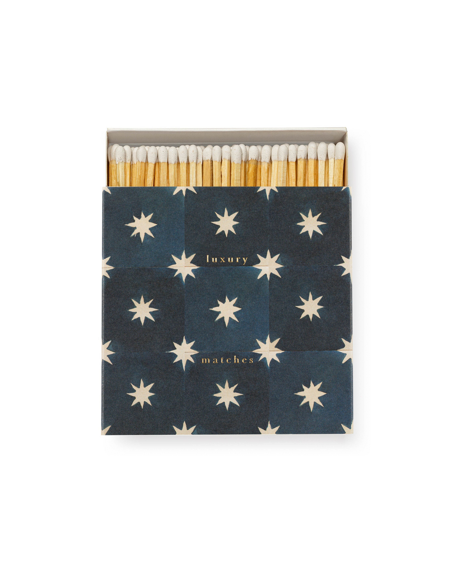 Archivist Luxury Matches Navy Star Tile