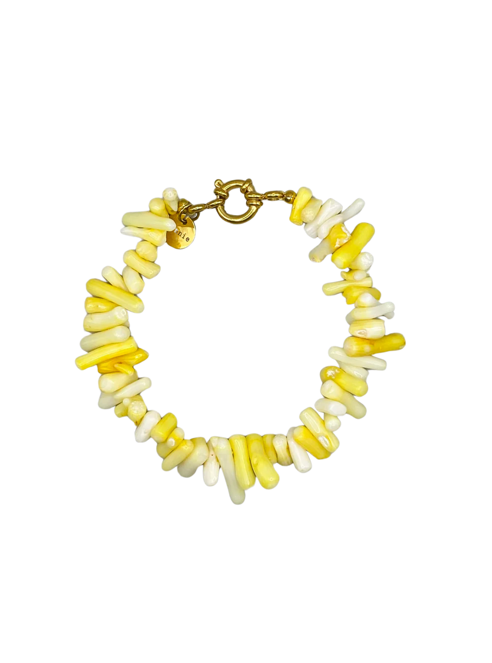 Flint Shell Bracelet Yellow