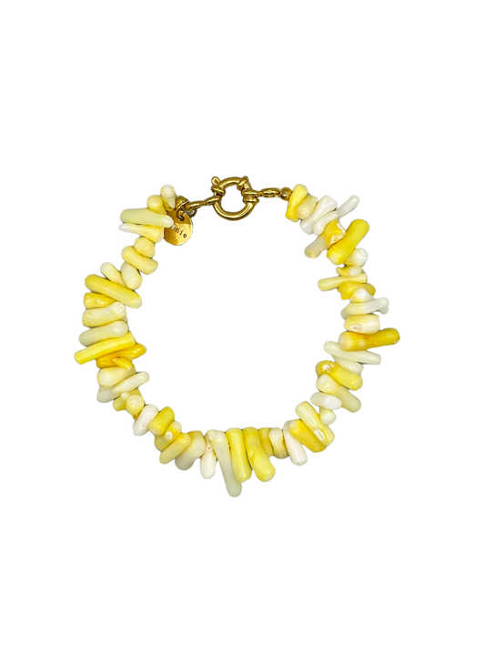 Flint Shell Bracelet Yellow