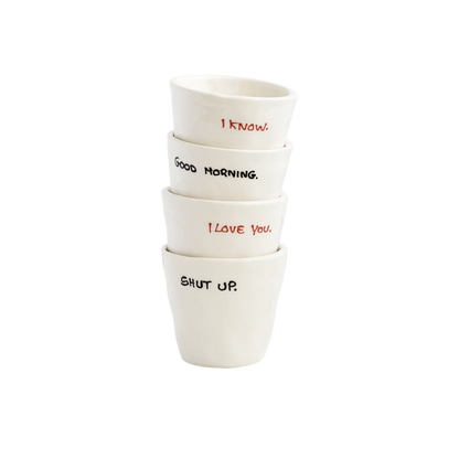 SHUT UP ESPRESSO CUP
