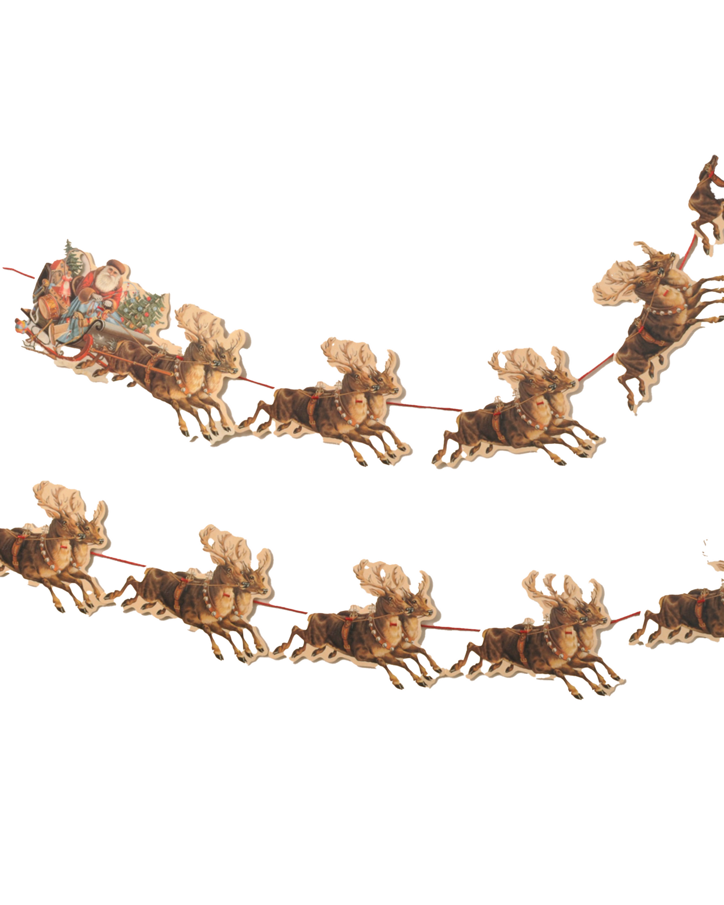 Sleigh Christmas Garland