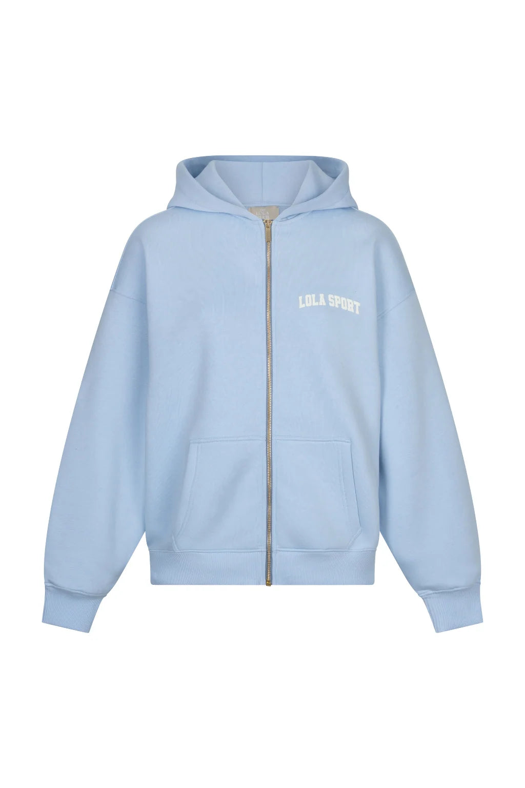 STELLA ZIP HOODIE | ICEY BLUE