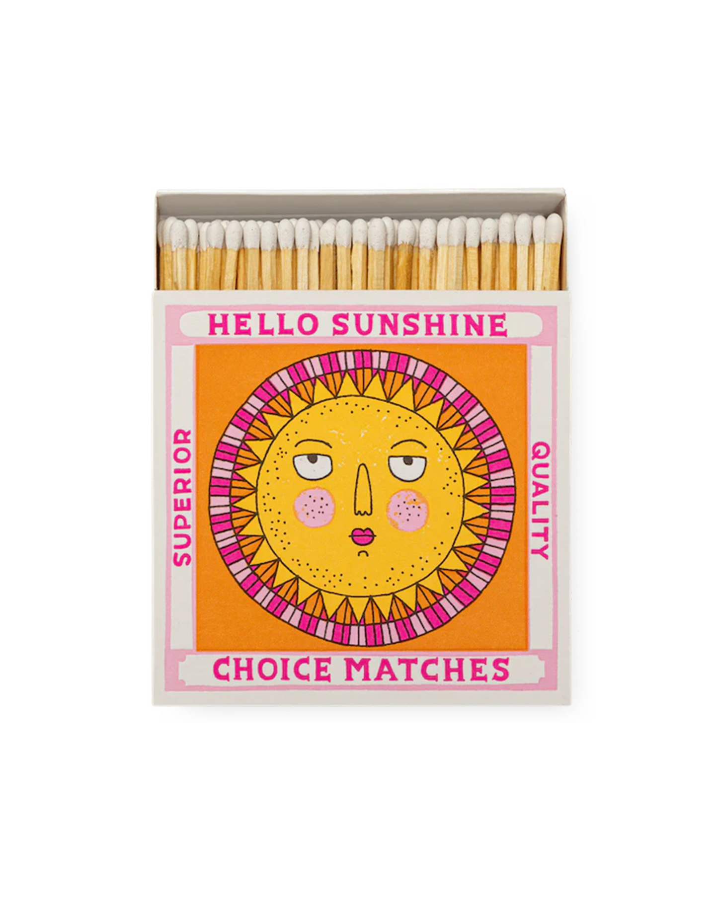 Archivist Luxury Matches Hello Sunshine