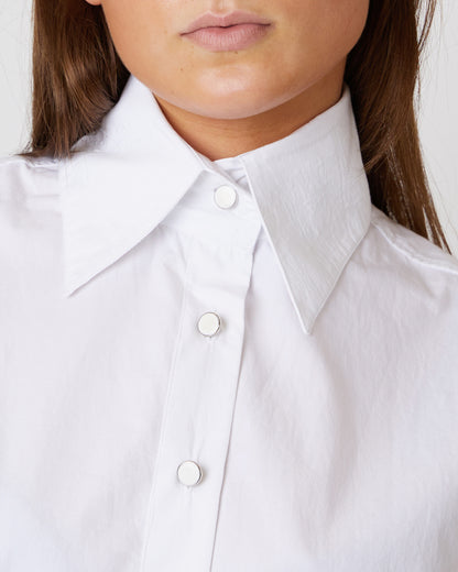 De Base MELANIA blouse wit
